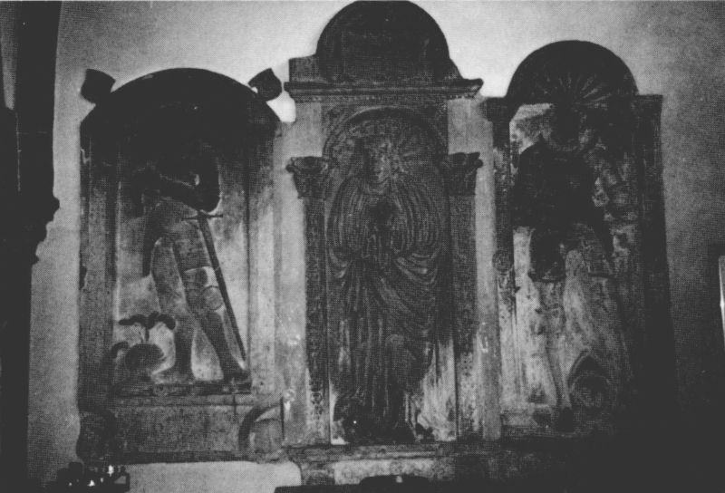 Grabmal des Ritters Rheinhard v. dem Burgthorn u. Familie